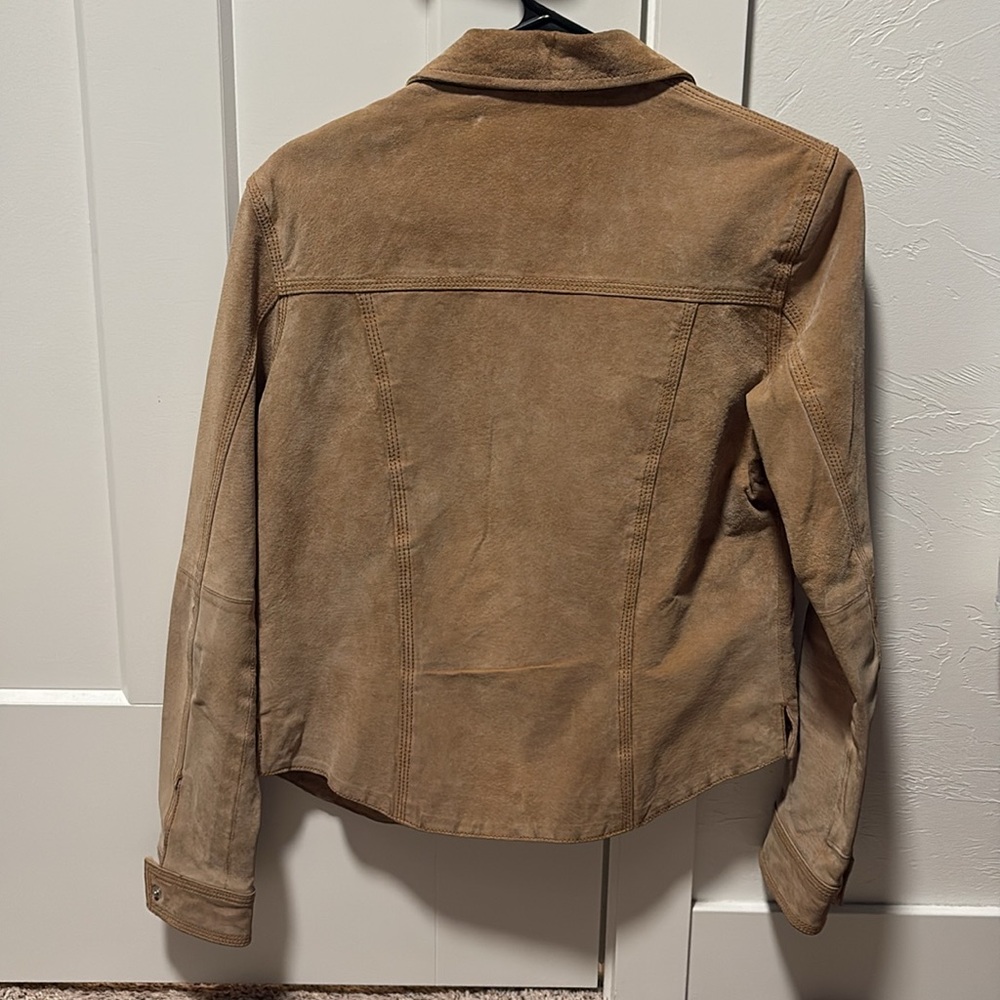 Tan Suede Jacket - Picture 3 of 3
